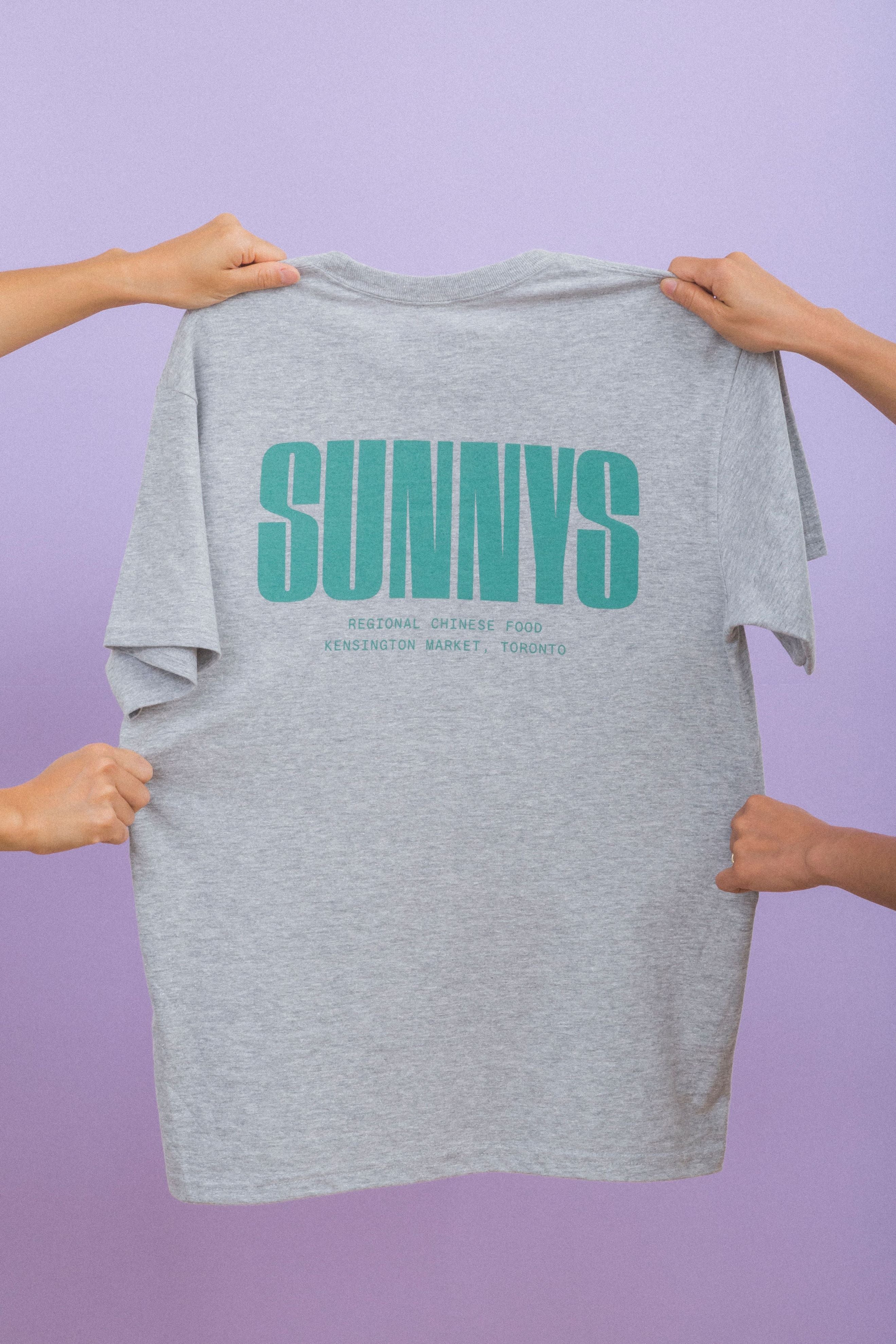 Sunnys T-Shirt (Green & Gray) • SUNNYSChinese